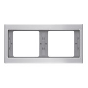 Berker Cadre aluminium 2 fois horizontal 13637003-3