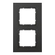 Berker Cadre anthracite mat 2 fois 10126626