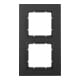 Berker Cadre anthracite mat 2 fois 10126626