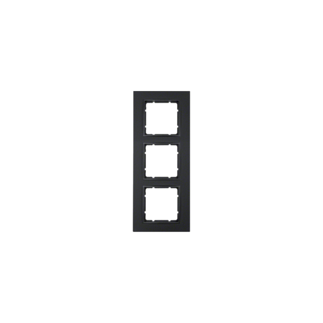 Berker Cadre anthracite/mat triple 10136626