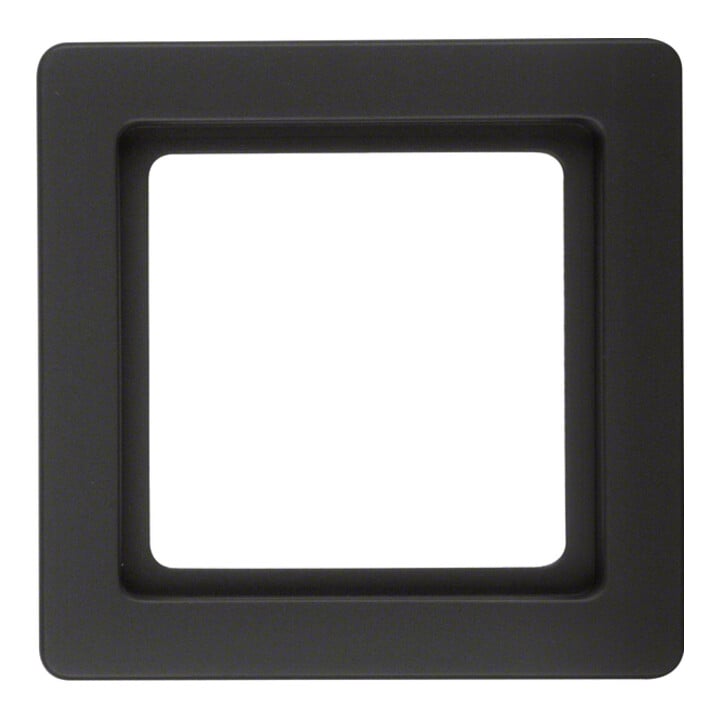 Berker Cadre anthracite/satiné 1 poste 10116086