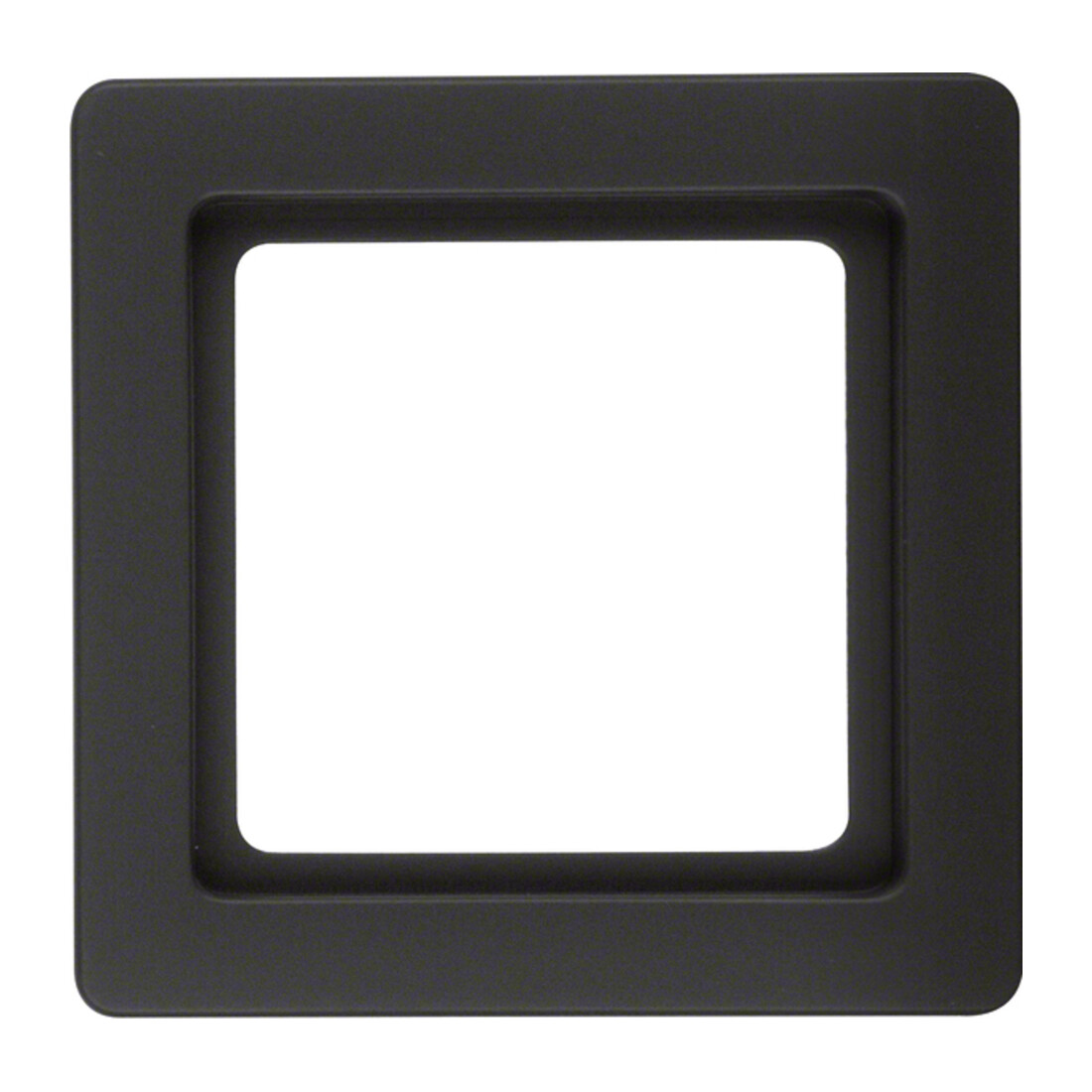 Berker Cadre anthracite/satiné 1 poste 10116086