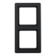 Berker Cadre anthracite/satiné 2 fois 10126086