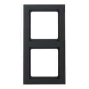 Berker Cadre anthracite/satiné 2 fois 10126096-3