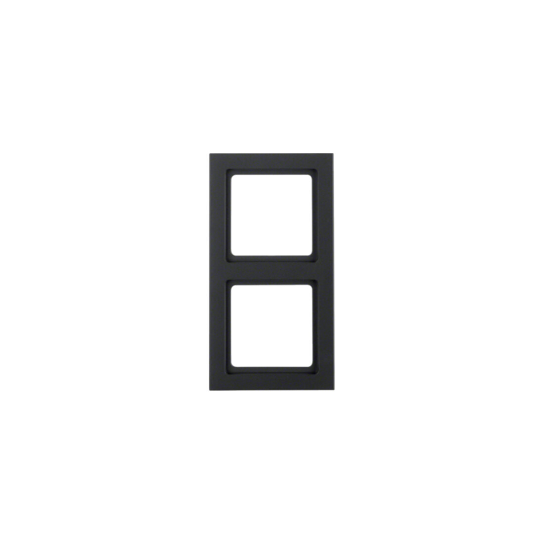 Berker Cadre anthracite/satiné 2 fois 10126096