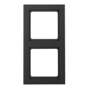 Berker Cadre anthracite/satiné 2 fois 10126096-4