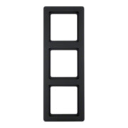 Berker Cadre anthracite/satiné triple 10136086-1
