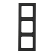 Berker Cadre anthracite/satiné triple 10136096-4
