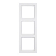 Berker Cadre blanc polaire, avec triple 10136089-1