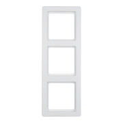 Berker Cadre blanc polaire, avec triple 10136089-3