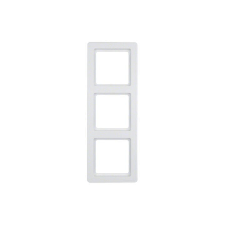 Berker Cadre blanc polaire, avec triple 10136089