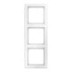 Berker Cadre blanc polaire, avec triple 10136089