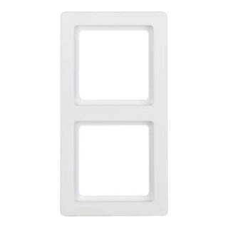 Berker Cadre blanc polaire, velours, 2 fois 10126089