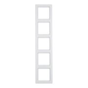 Berker Cadre blanc polaire, velours 5 fois 10156089-3