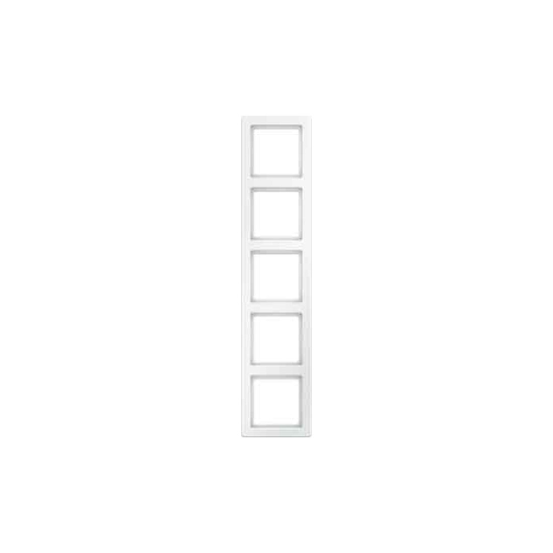 Berker Cadre blanc polaire, velours 5 fois 10156089
