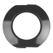 Berker Cadre combiné noir/gris cadre central 138151-1