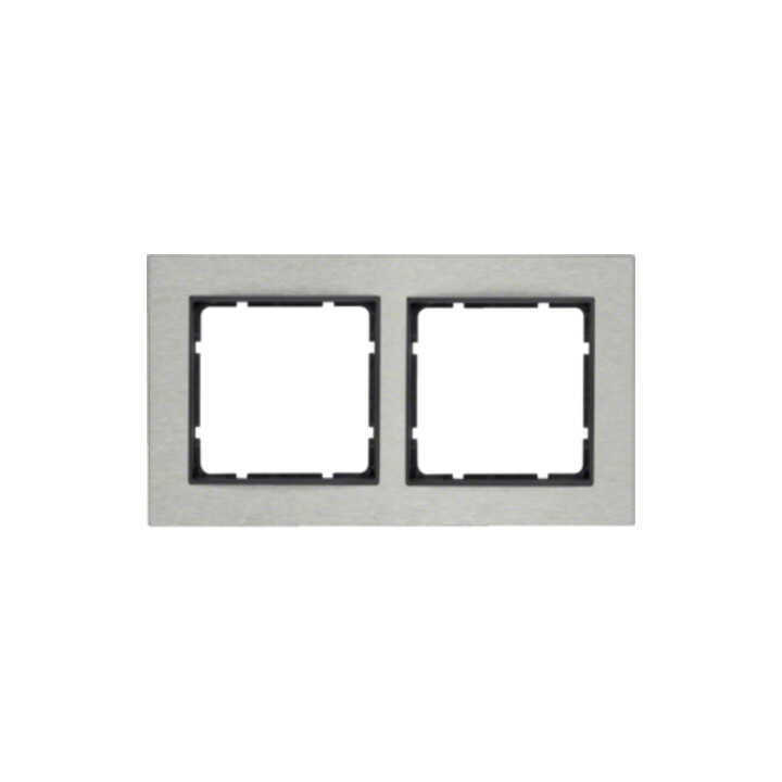 Berker Cadre Eds/anth 2 fois horizontal 10223606