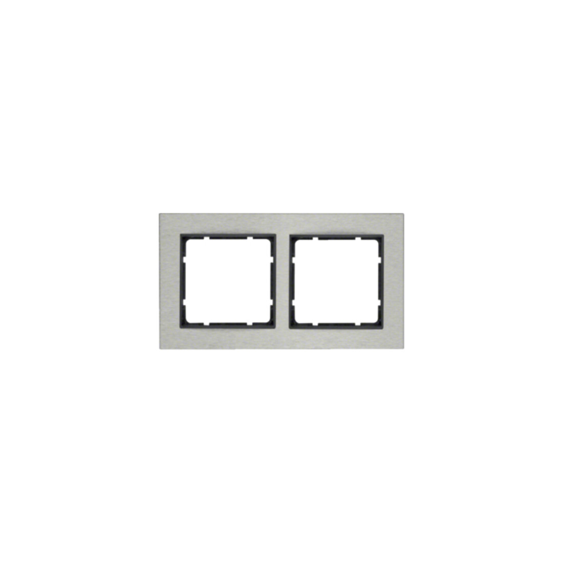 Berker Cadre Eds/anth 2 fois horizontal 10223606