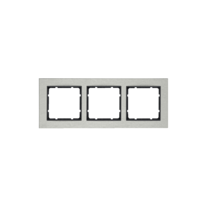 Berker Cadre Eds/anth 3 fois horizontal 10233606