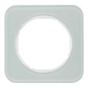 Berker Cadre en verre/pows 1 poste, rond 10112109-1