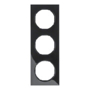 Berker Cadre noir/gris 3 fois 10132245-2