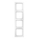 Berker Cadre polarblanc, avec 4-fach 10146089