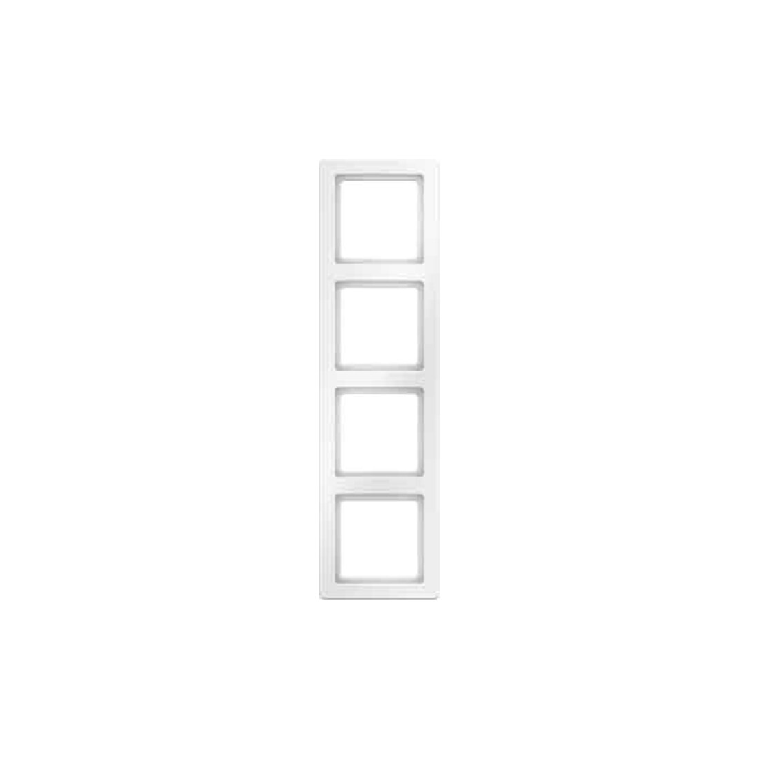 Berker Cadre polarblanc, avec 4-fach 10146089
