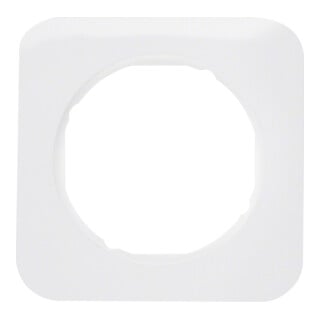 Berker Cadre pows/gl 1 poste, rond 10112189