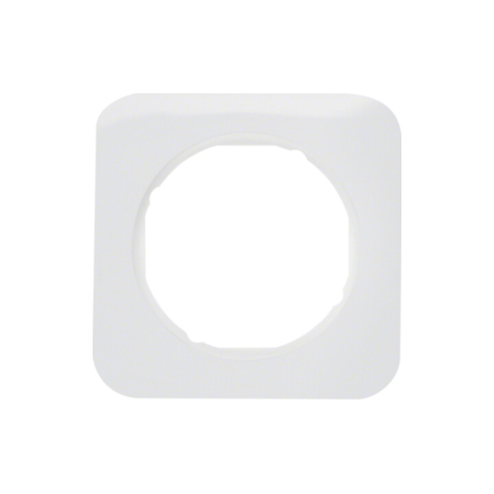 Berker Cadre pows/gl 1 poste, rond 10112189