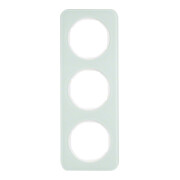 Berker Cadre verre/poussoir triple 10132109-1
