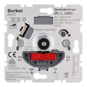 Berker Drehdimmer 20-500W/VA 2873-1
