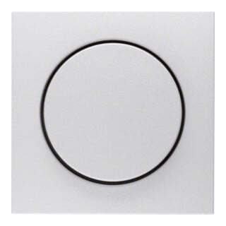 Berker Élément central alu mat avec bouton de réglage 11371404