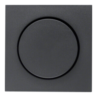 Berker Élément central anthracite avec bouton de réglage 11371606