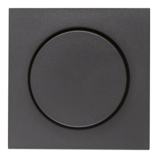 Berker Élément central anthracite avec bouton de réglage 11371606