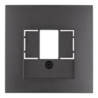 Berker Élément central anthracite mat pour prise TAE 10331606