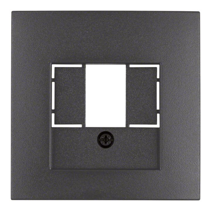 Berker Élément central anthracite mat pour prise TAE 10331606