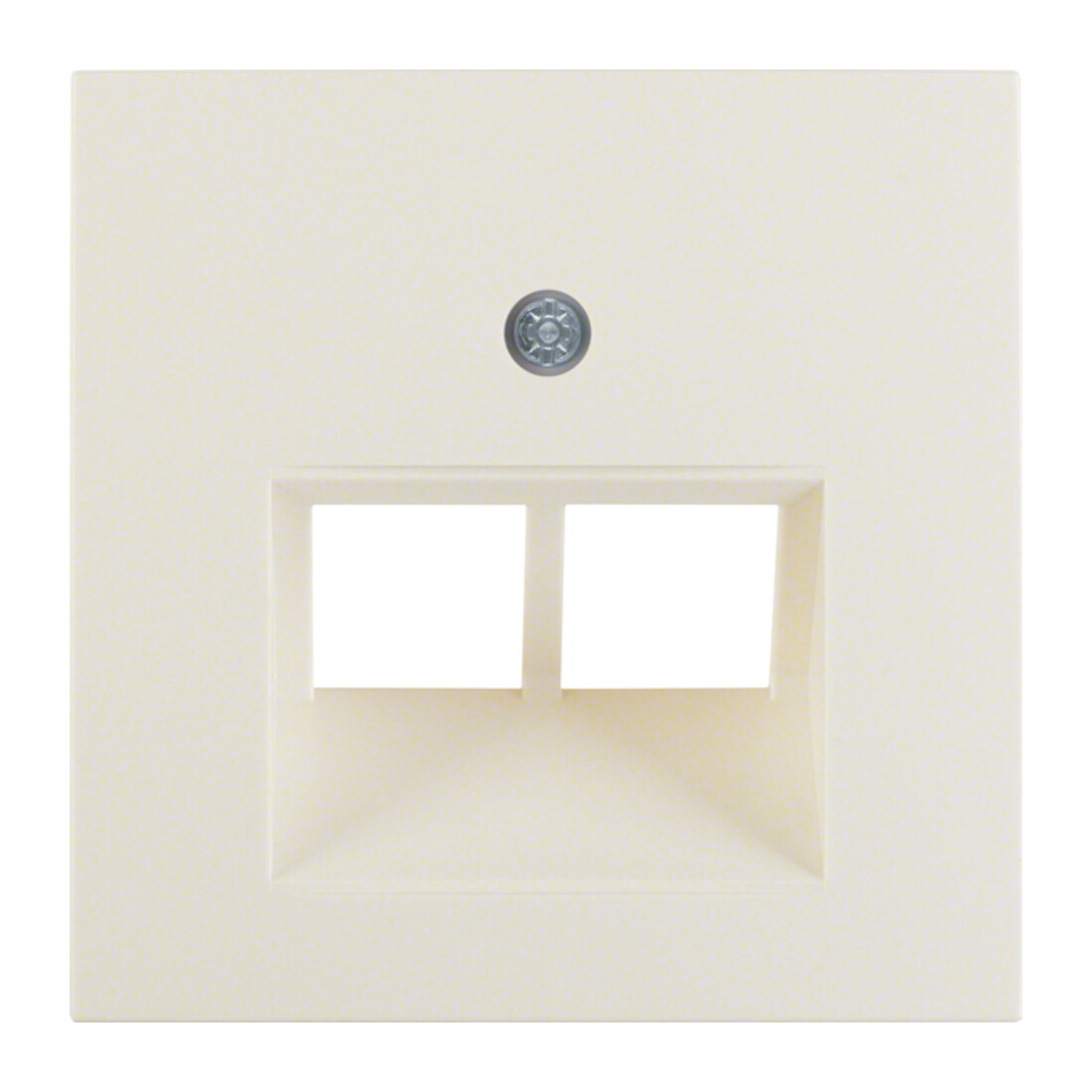 Berker Élément central blanc/gris pour prise UAE/E-DAT 14098982