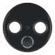 Berker Élément central noir/gris pour prise antenne 12032045