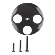 Berker Élément central noir pour prise antenne 3 trous 106421-3