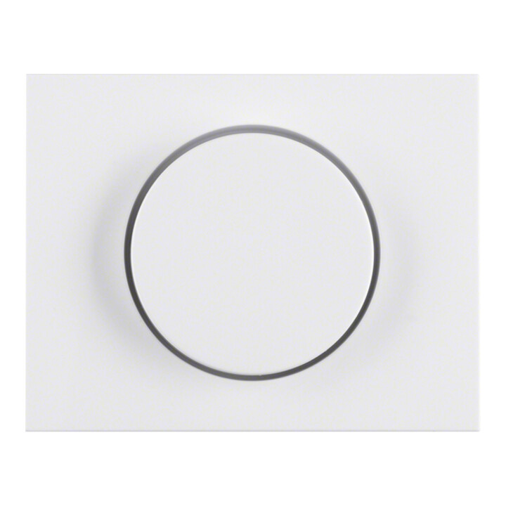 Berker Élément central pws/gl avec bouton de réglage 11357009