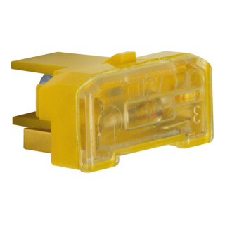 Berker Générateur de lumière avec borne N module d’insertion jaune 167602