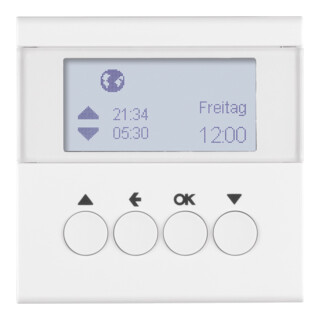 Berker Horloge de commande de volet roulant blanc polaire brillant 85741189