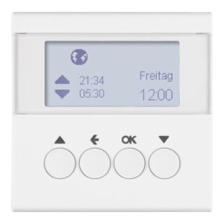 Berker Horloge programmable pour volets roulants blanc polaire mat 85741188