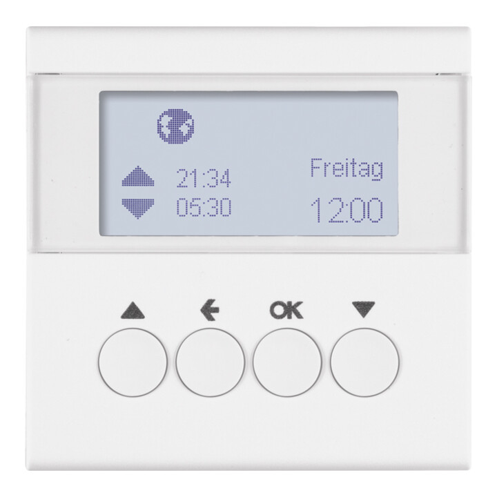 Berker Horloge programmable pour volets roulants blanc polaire mat 85741188