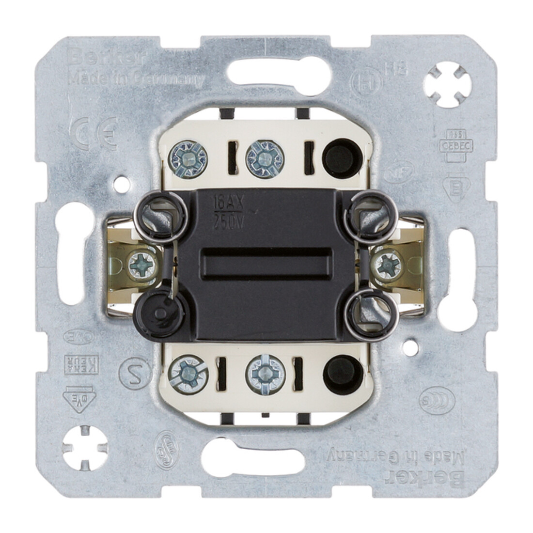 Berker Interrupteur à bascule 16AX 250V 303212