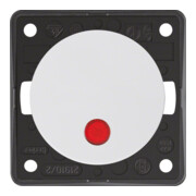 Berker Interrupteur à bascule avec contrôle pws avec lentille rouge 937522509-3
