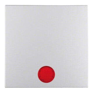 Berker Interrupteur basculant alu mat avec 5 lentilles fournies 16211404