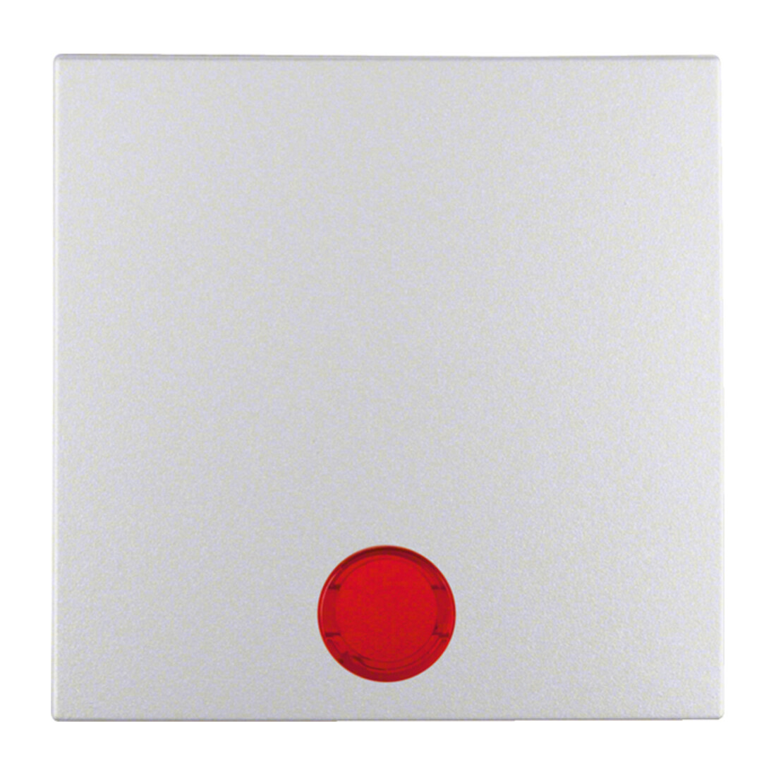 Berker Interrupteur basculant alu mat avec 5 lentilles fournies 16211404
