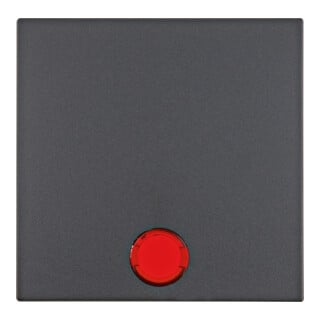Berker Interrupteur basculant anthracite mat avec 5 lentilles fournies 16211606
