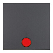 Berker Interrupteur basculant anthracite mat avec 5 lentilles fournies 16211606-1